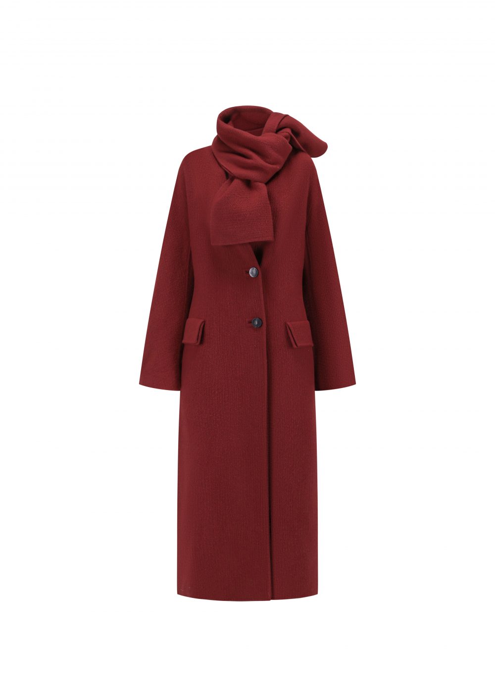 CASHMERE SCARF COAT