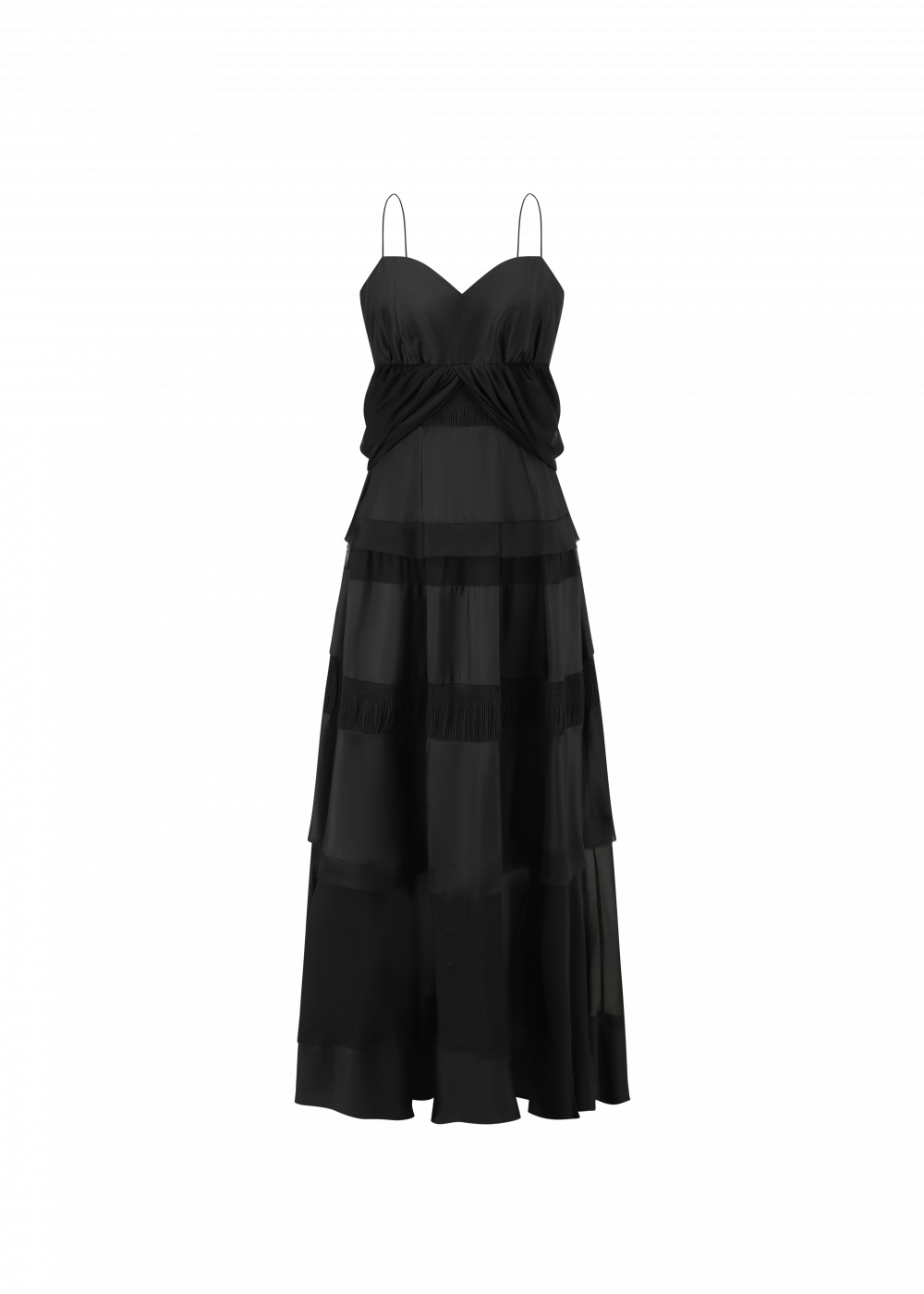 TIERED STRAP MAXI