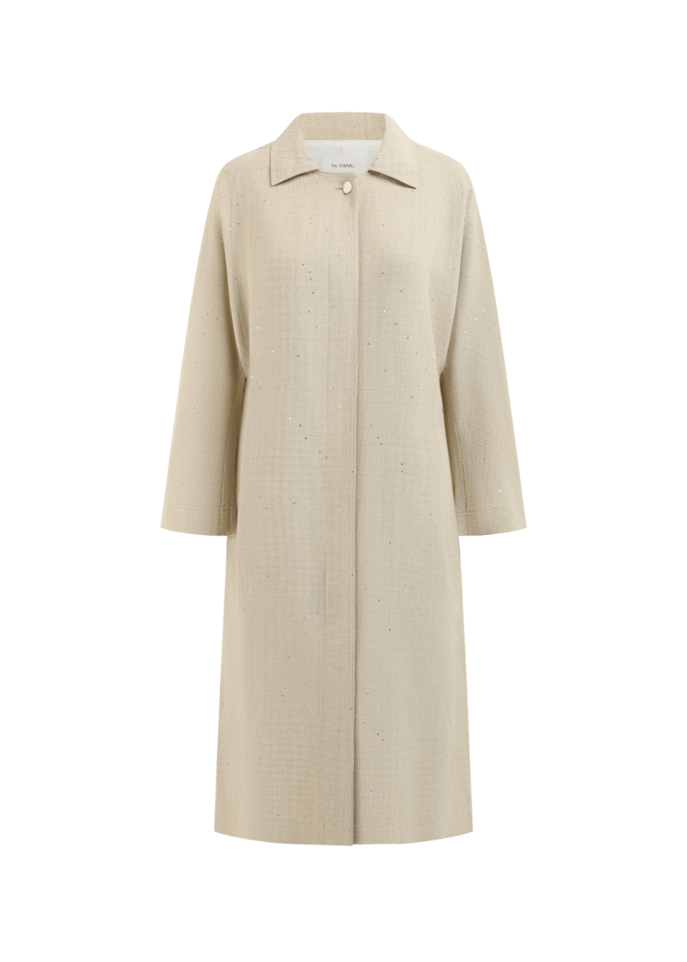 SEQUINED TRENCH COAT