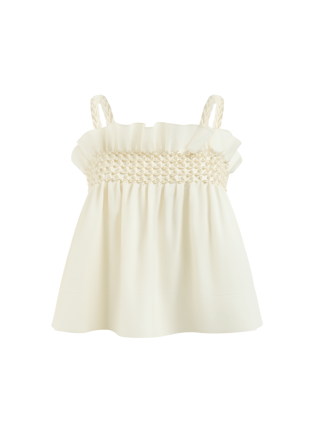 SMOCKING WOOL CAMISOLE