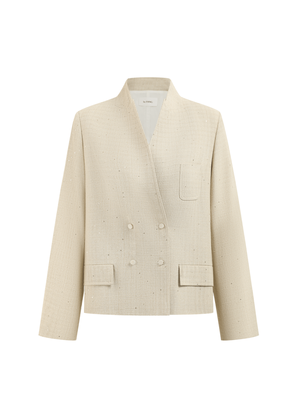 SEQUINED POCKET JACKET