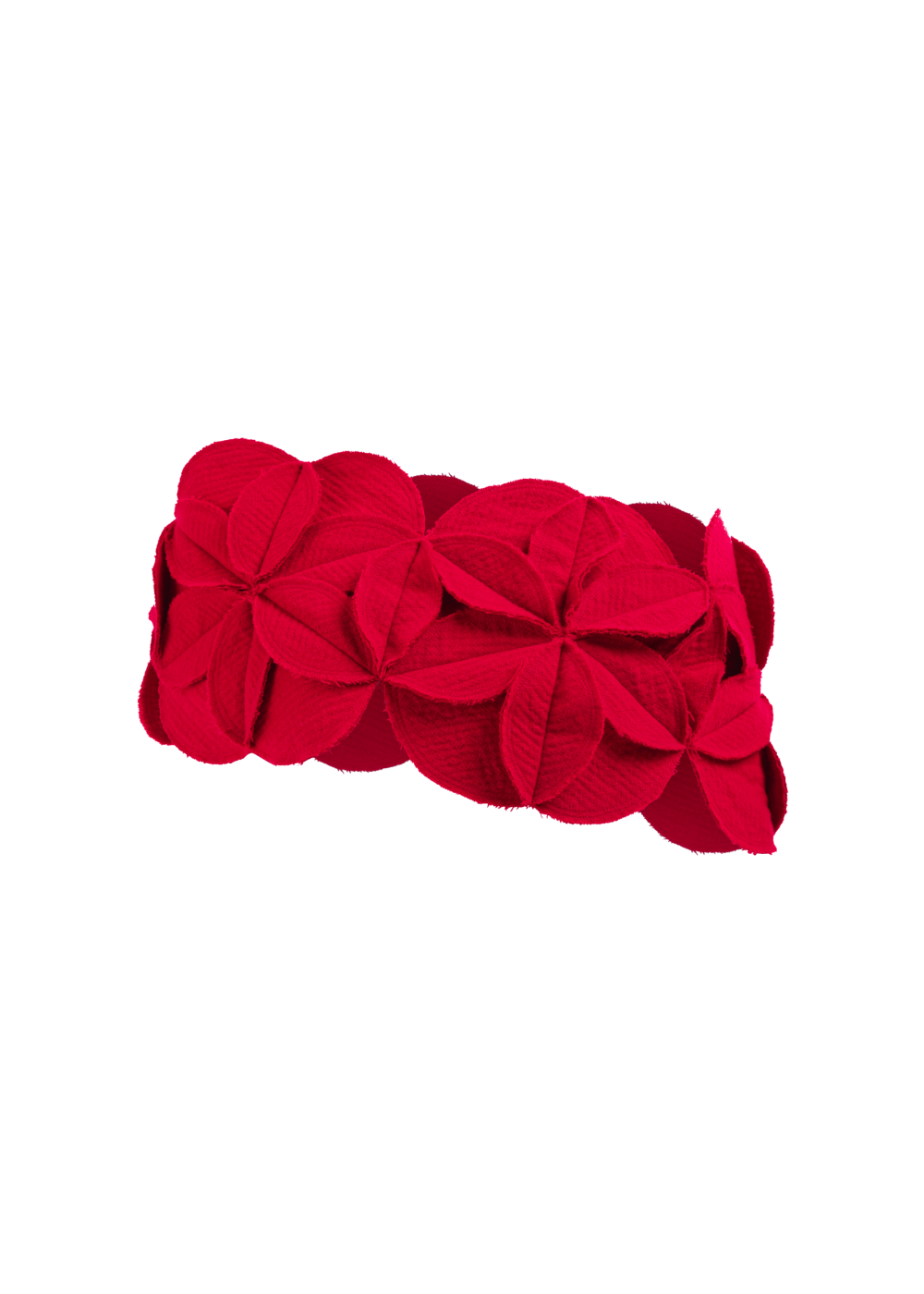 SPIRAL FLOWER SCARF