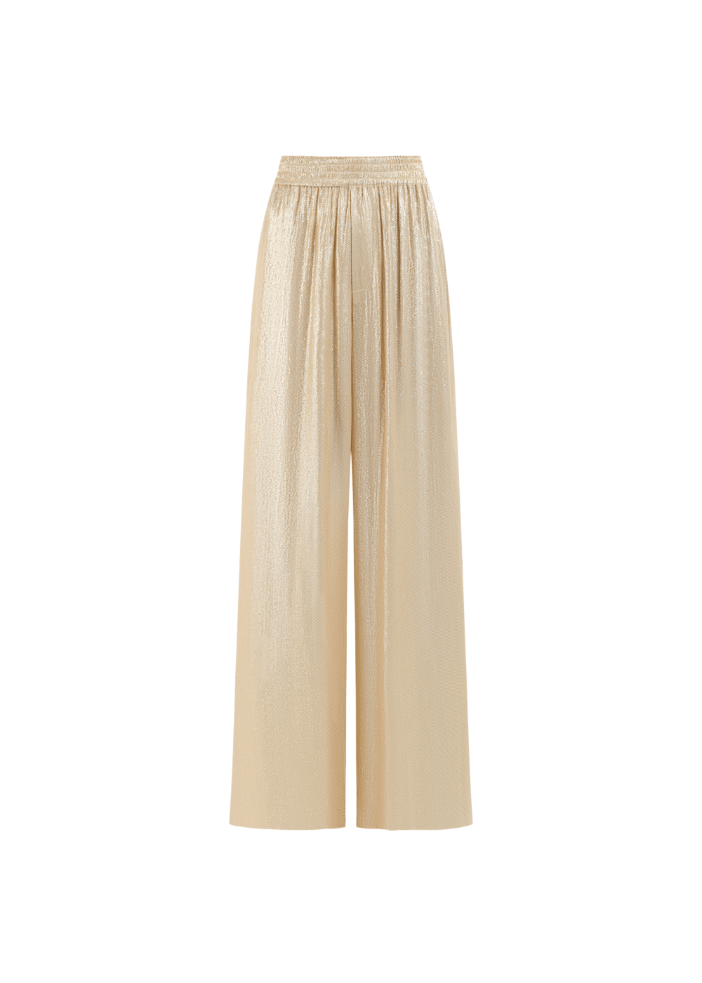 ELASTIC METALLIC PANTS